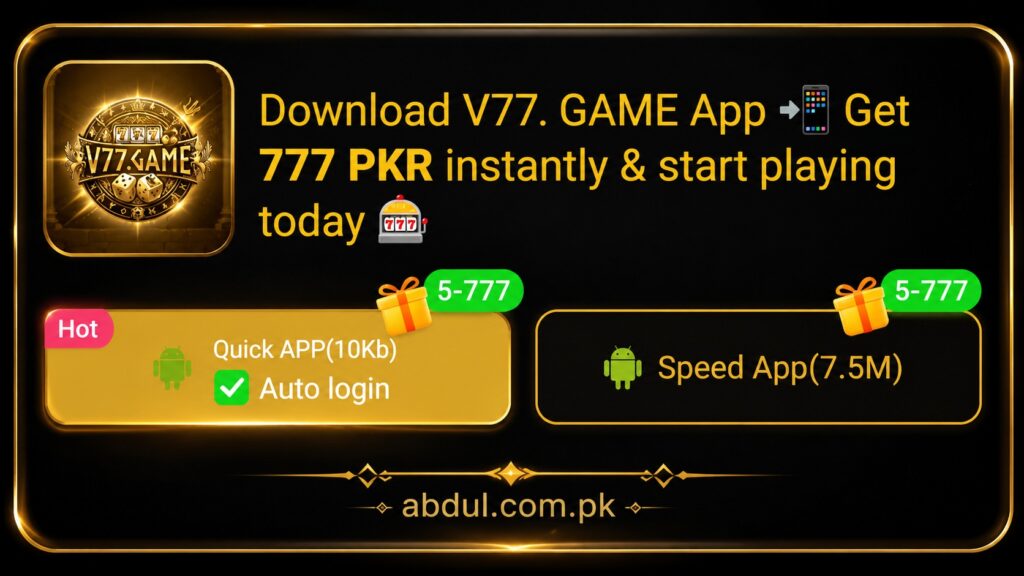 V77 Game Official Image
